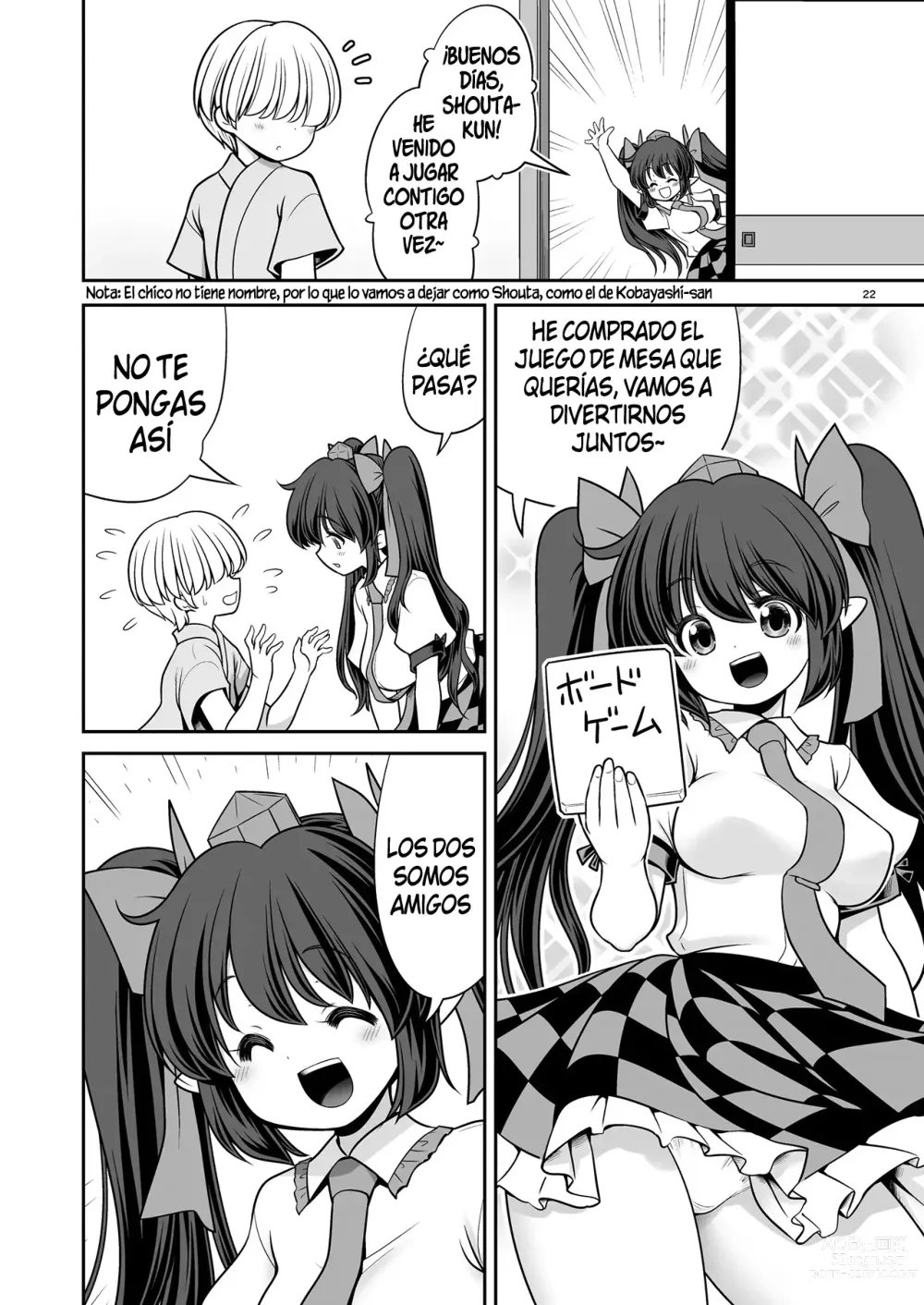 Page 3 of doujinshi Mi amiga Hatate tiene sexo conmigo cada vez que jugamos