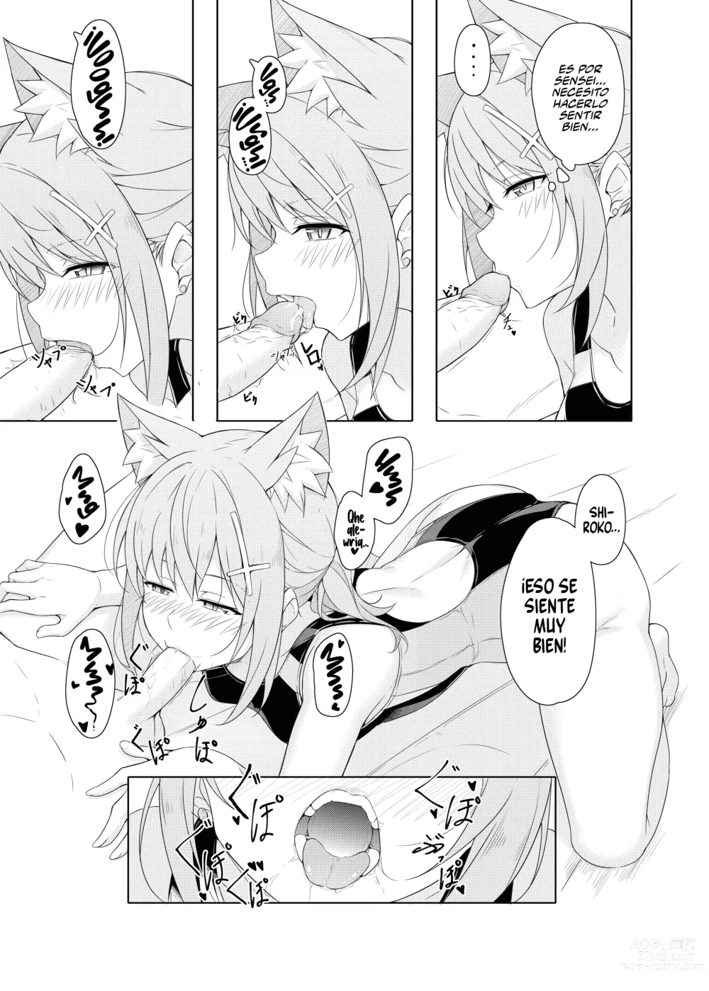 Page 14 of doujinshi Daily Shiroko Summer Notes (decensored)