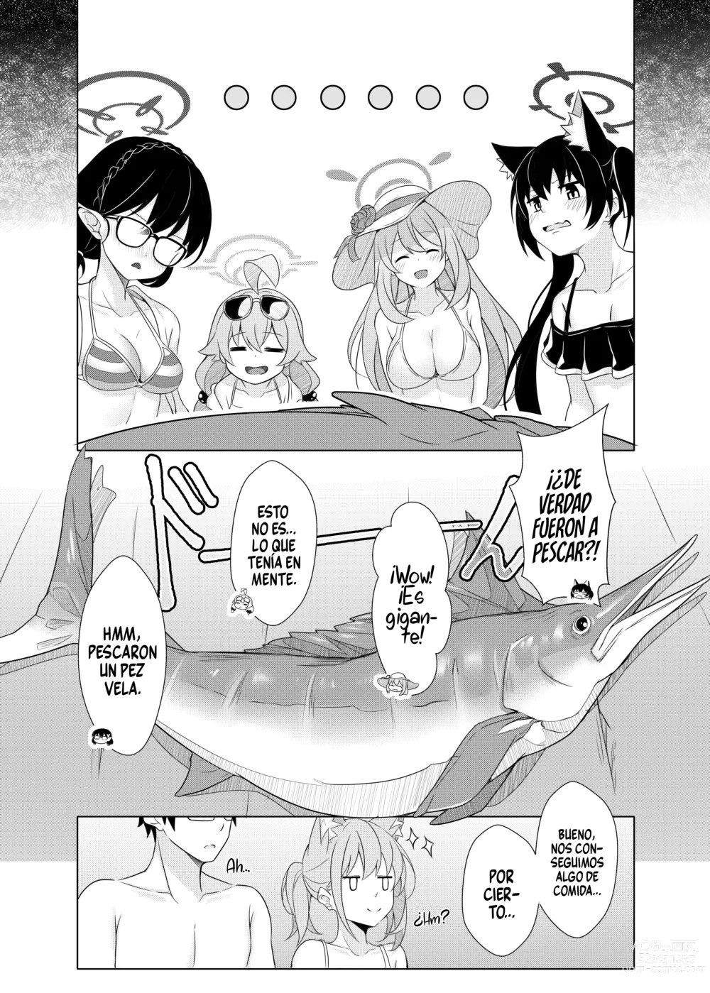 Page 33 of doujinshi Daily Shiroko Summer Notes (decensored)