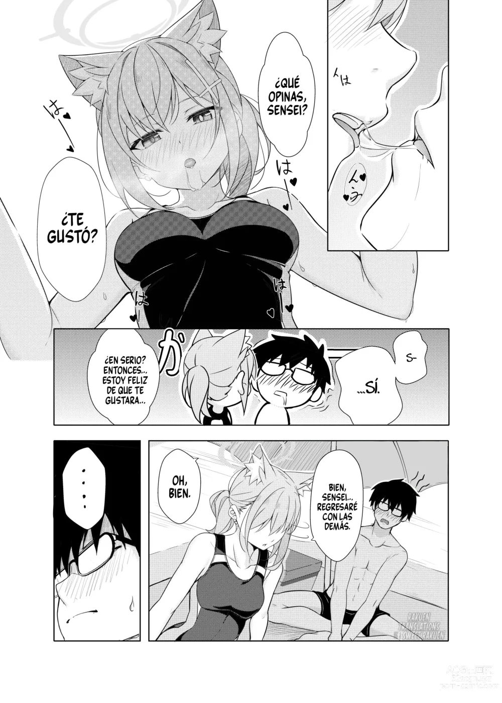 Page 8 of doujinshi Daily Shiroko Summer Notes (decensored)