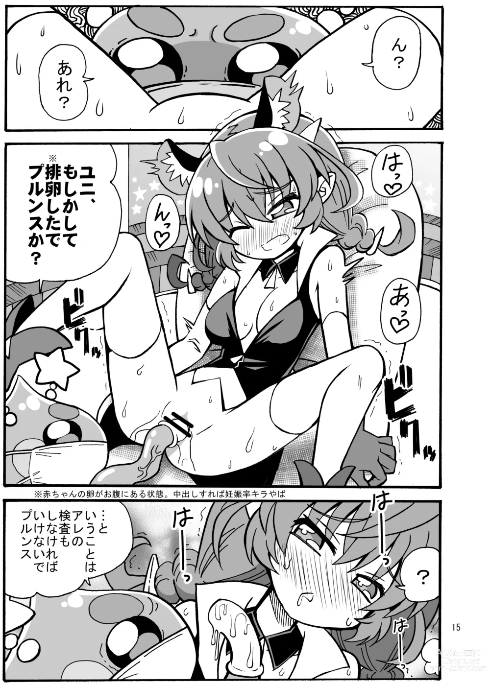 Page 14 of doujinshi Uni Kensa