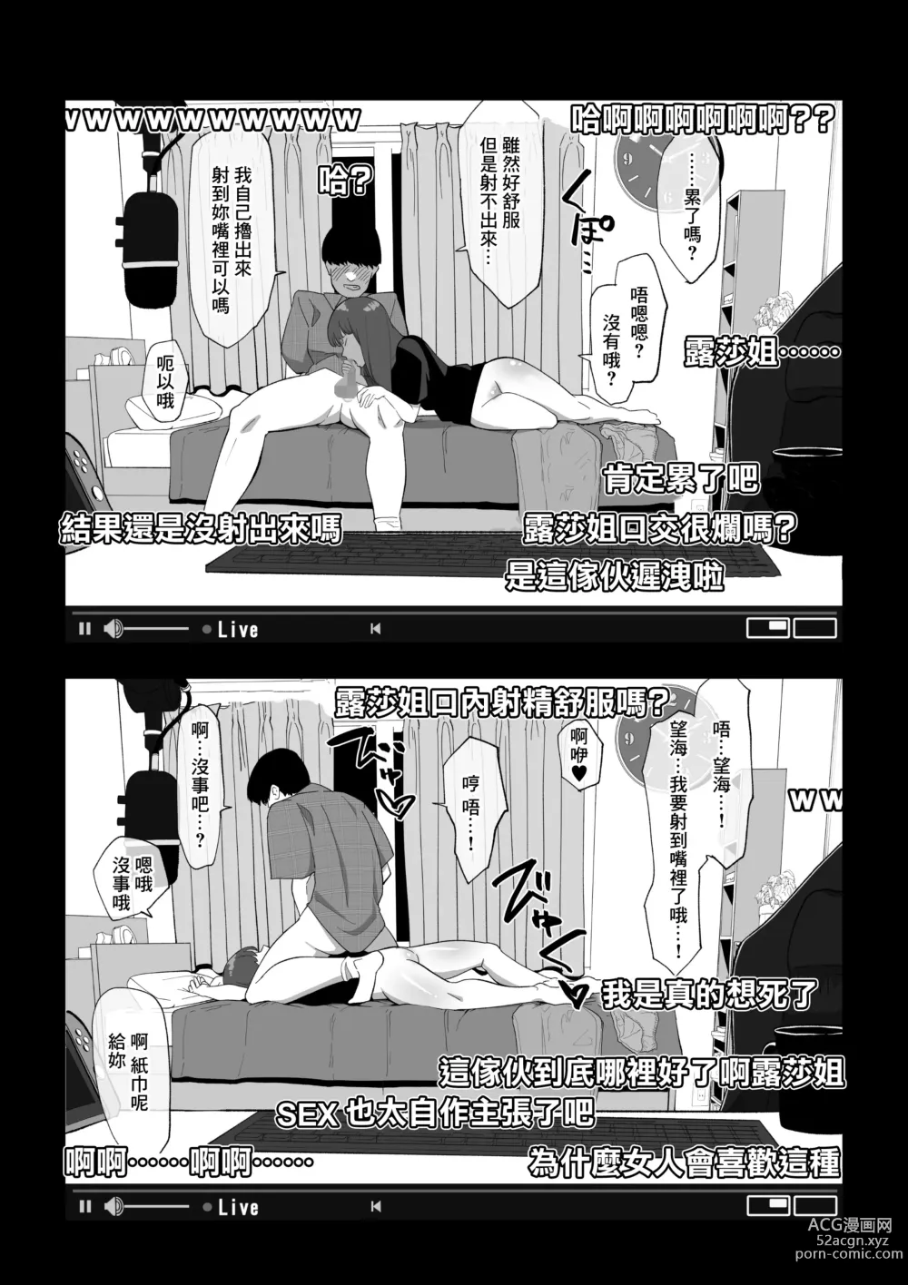 Page 14 of doujinshi 忘關攝像頭後SEX直播少女