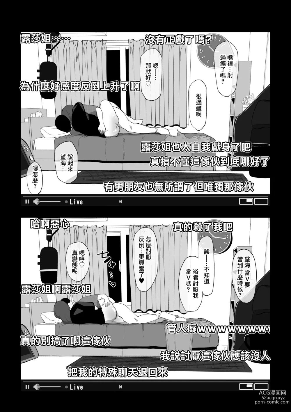 Page 15 of doujinshi 忘關攝像頭後SEX直播少女