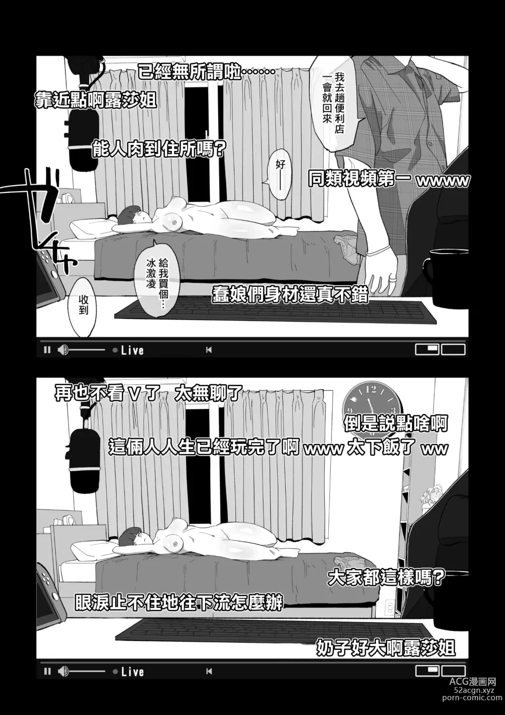 Page 29 of doujinshi 忘關攝像頭後SEX直播少女