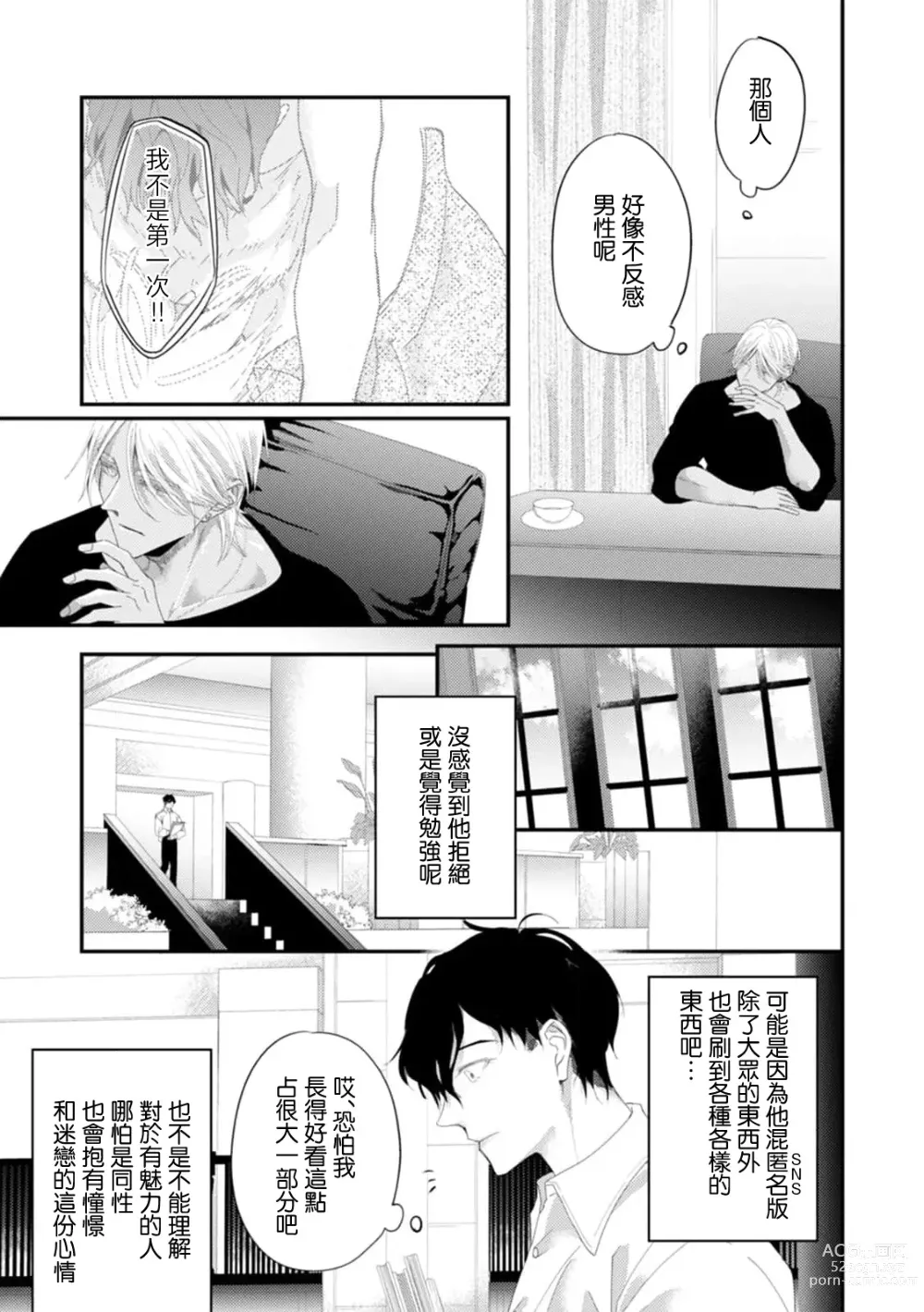 Page 55 of manga 单相思的利益相关者1-4