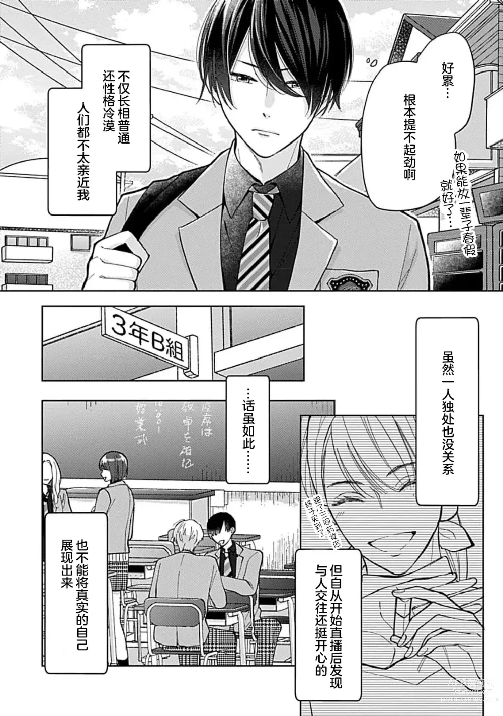 Page 13 of manga 恋情与秘密难以映照 1