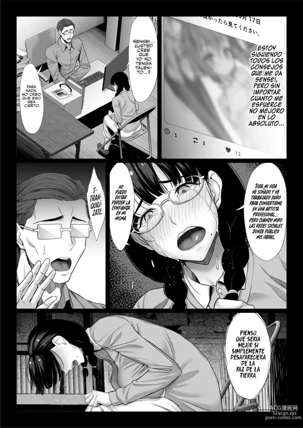 Page 11 of doujinshi La Caída de una Mujer Masoquista Casada ante una Polla más Joven