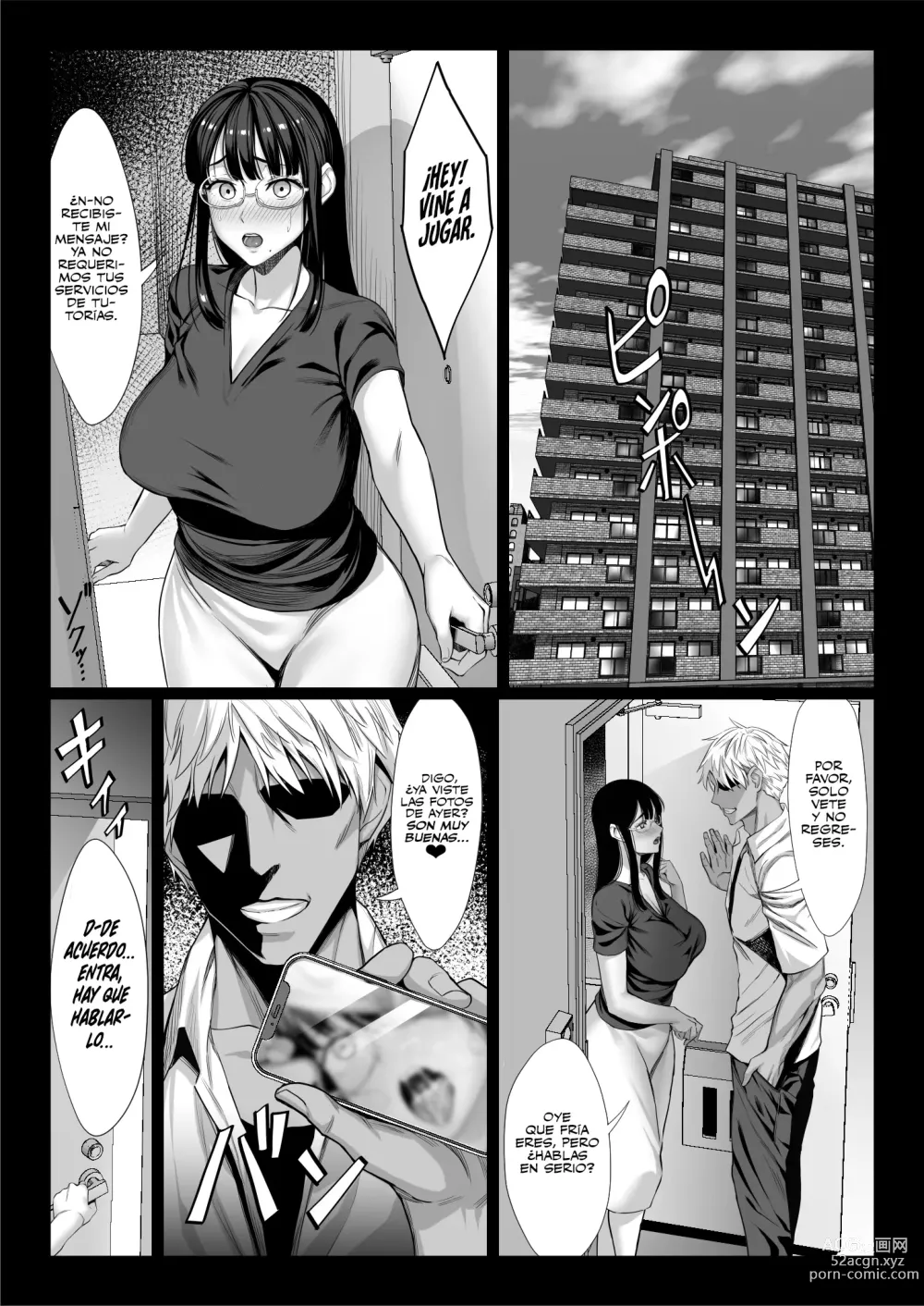 Page 21 of doujinshi La Caída de una Mujer Masoquista Casada ante una Polla más Joven