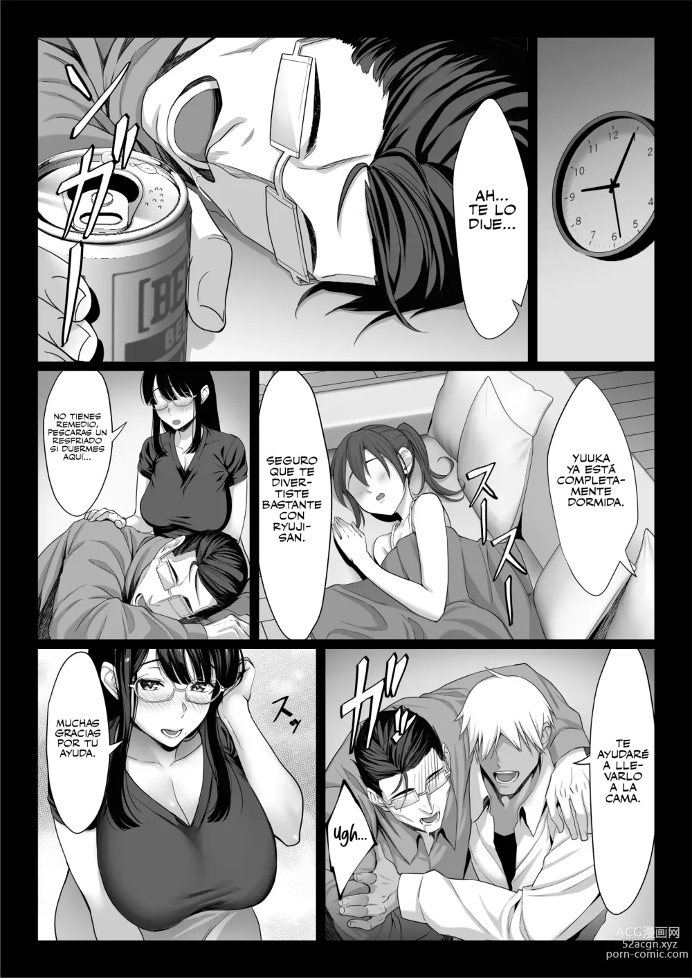 Page 4 of doujinshi La Caída de una Mujer Masoquista Casada ante una Polla más Joven