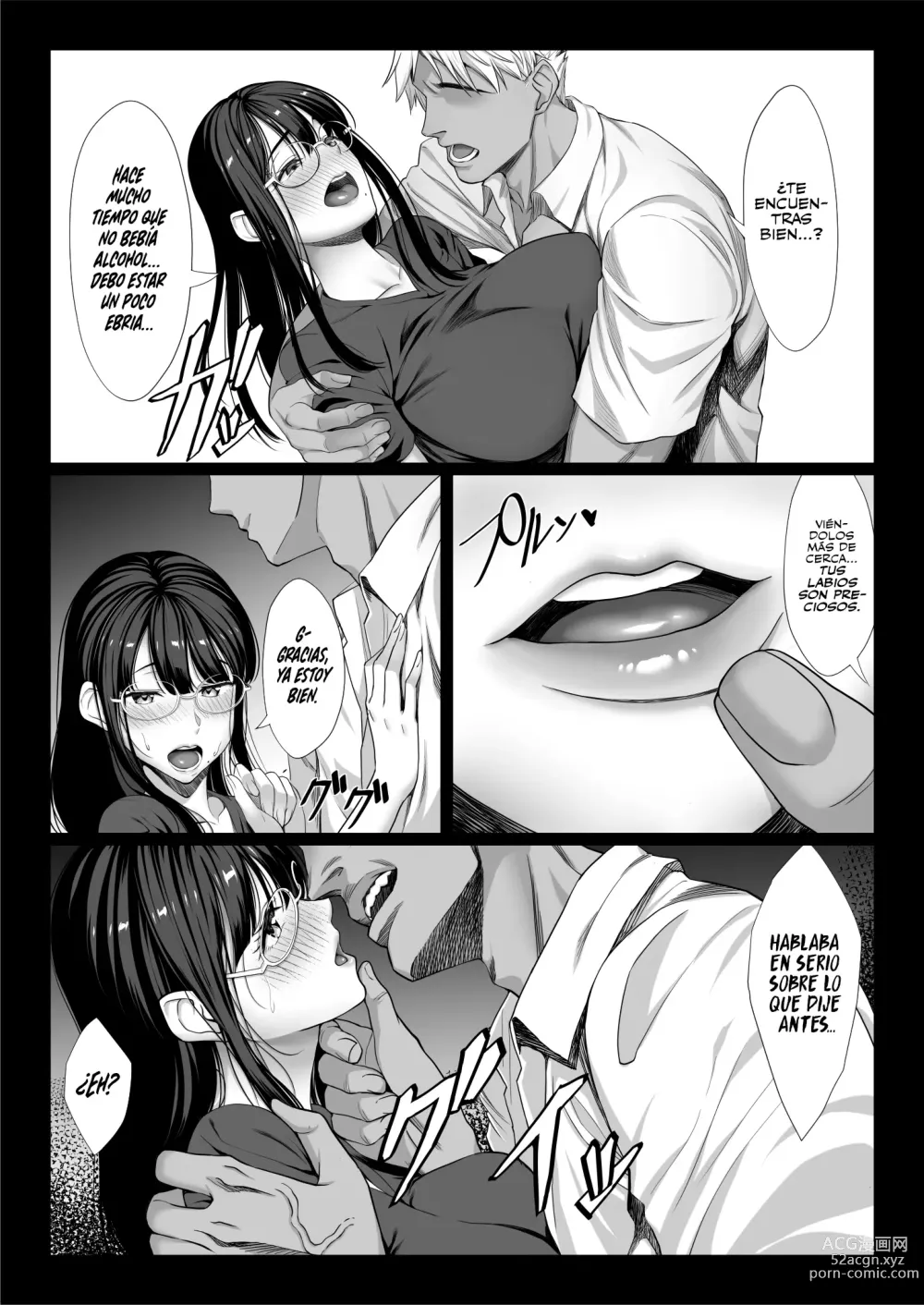 Page 6 of doujinshi La Caída de una Mujer Masoquista Casada ante una Polla más Joven