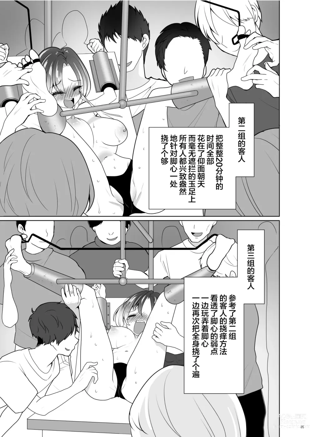 Page 84 of doujinshi Kusuguri Paradox -Shinada Aoi- - Tickle Paradox Shinada Aoi