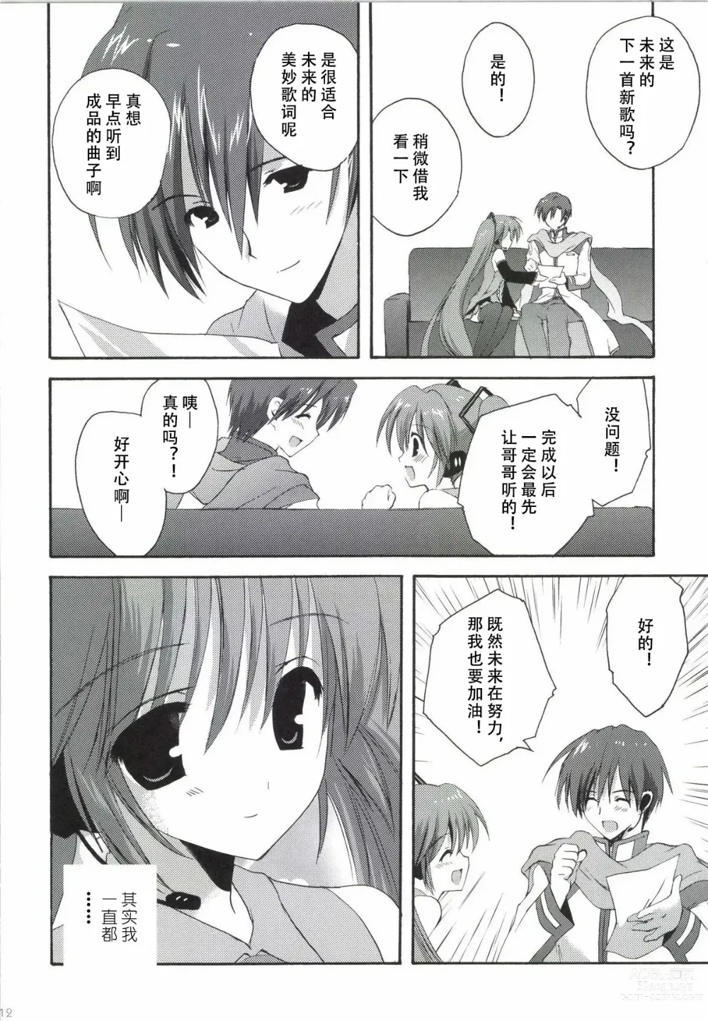 Page 13 of doujinshi Korisuya VOCALOID Soushuuhen