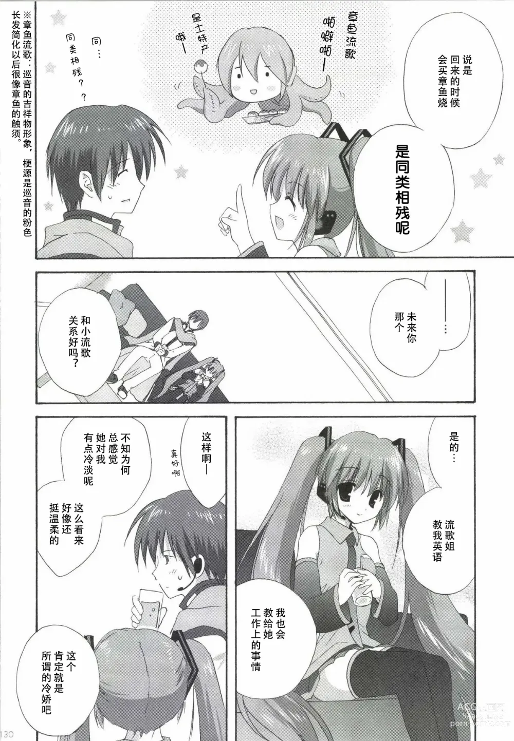 Page 131 of doujinshi Korisuya VOCALOID Soushuuhen