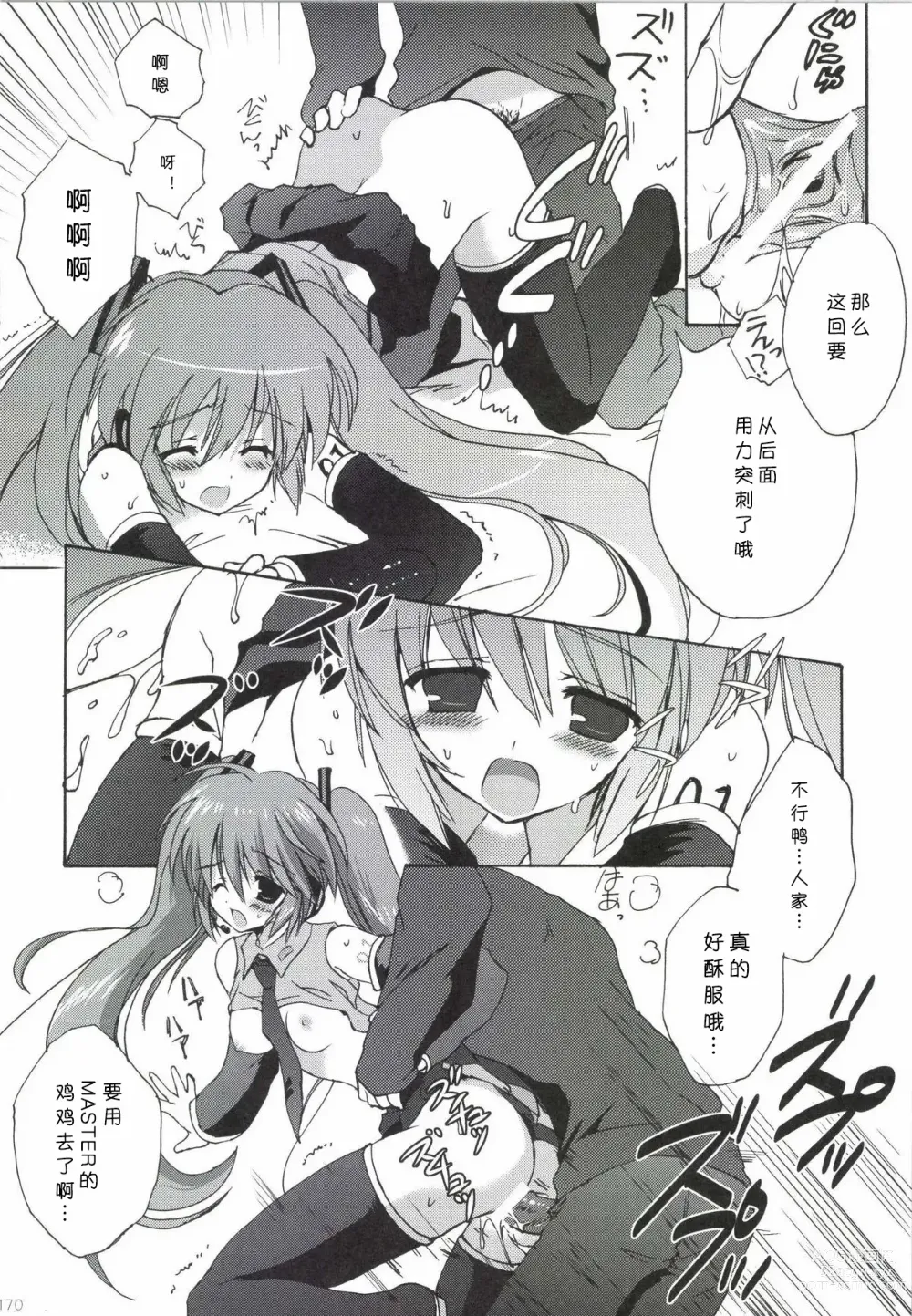 Page 171 of doujinshi Korisuya VOCALOID Soushuuhen