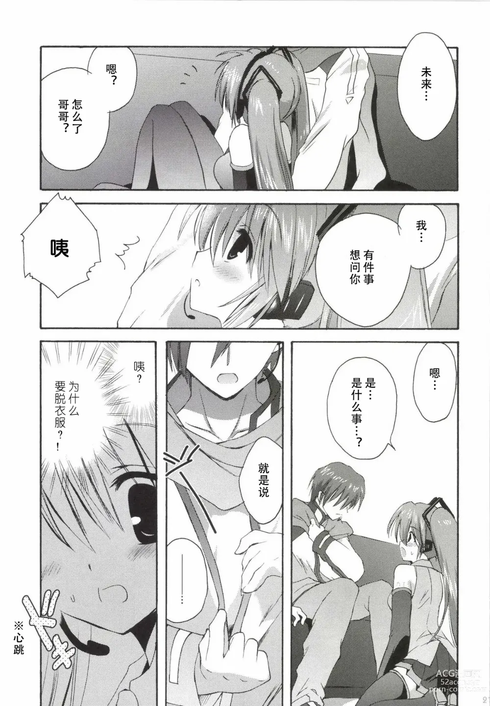 Page 22 of doujinshi Korisuya VOCALOID Soushuuhen