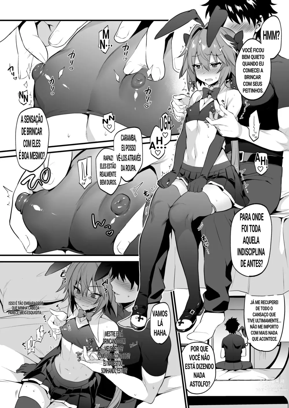 Page 10 of doujinshi Teasing Astolfo