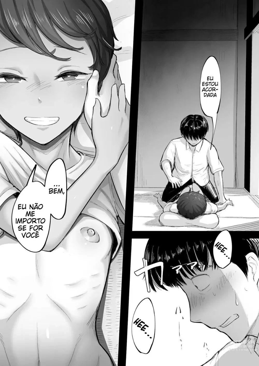 Page 5 of doujinshi Mata, natsugakuru. ─ ─ Boku ga shojo oubatta bouisshuna juumai wa mesugaki ni natta