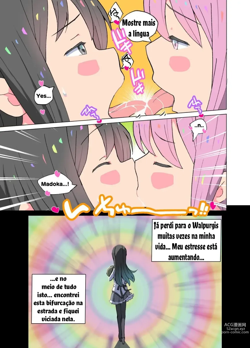 Page 5 of doujinshi Madoka to Seiteki Kankei ni Nareru Route o Mitsuketa Homura-chan