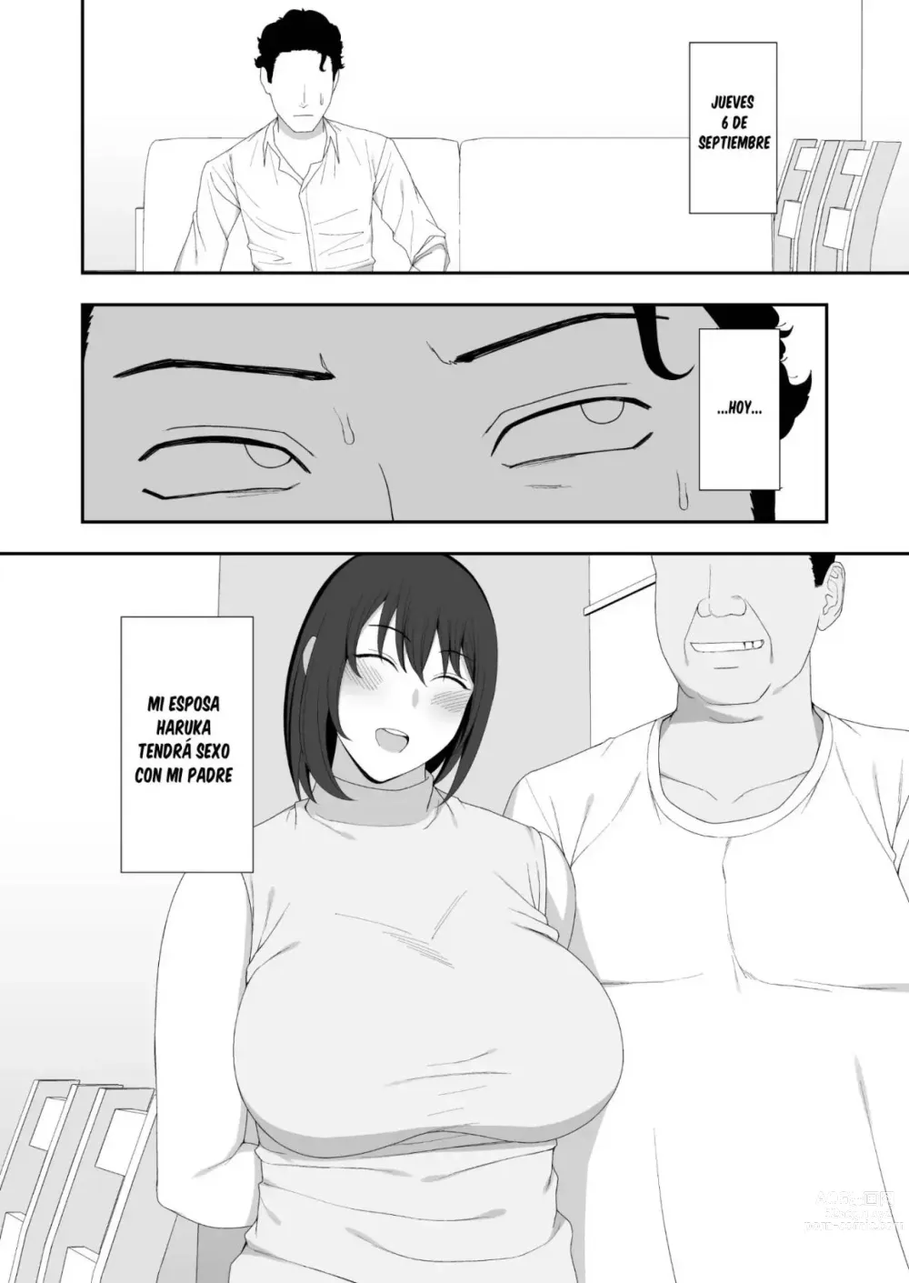 Page 3 of doujinshi Haruka to Oyaji no Kozukuri Shuukan