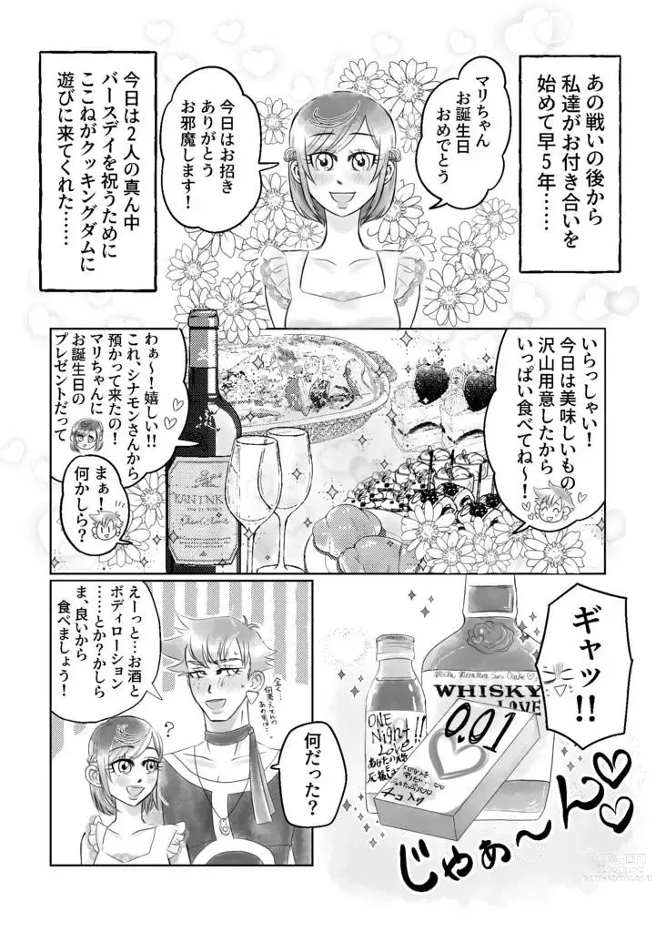 Page 11 of doujinshi Marikoko Ansorojii Love you Love you'