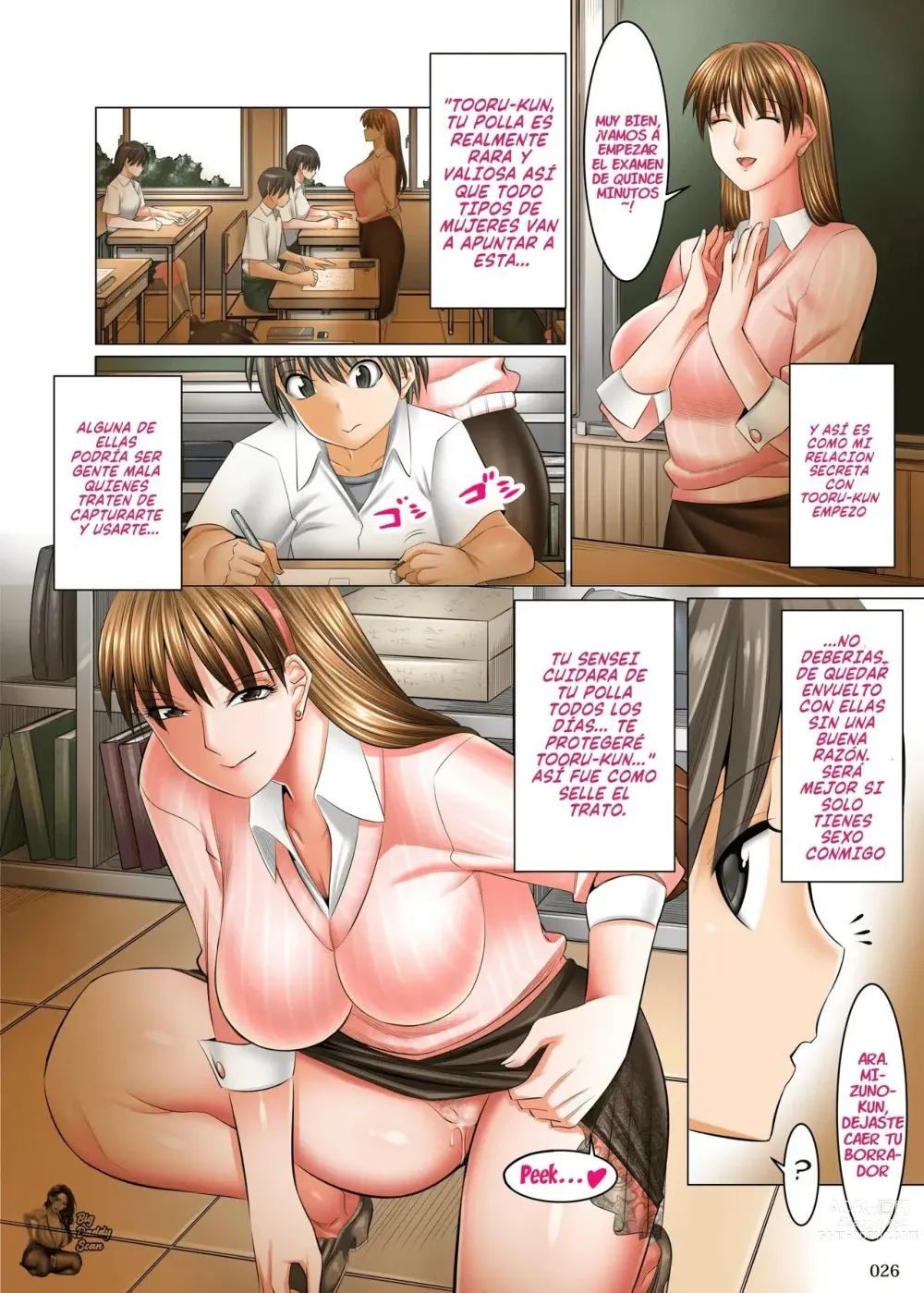 Page 25 of doujinshi Boku Igai Inpo no Sekai Tannin Kyoushi Hen 1-4