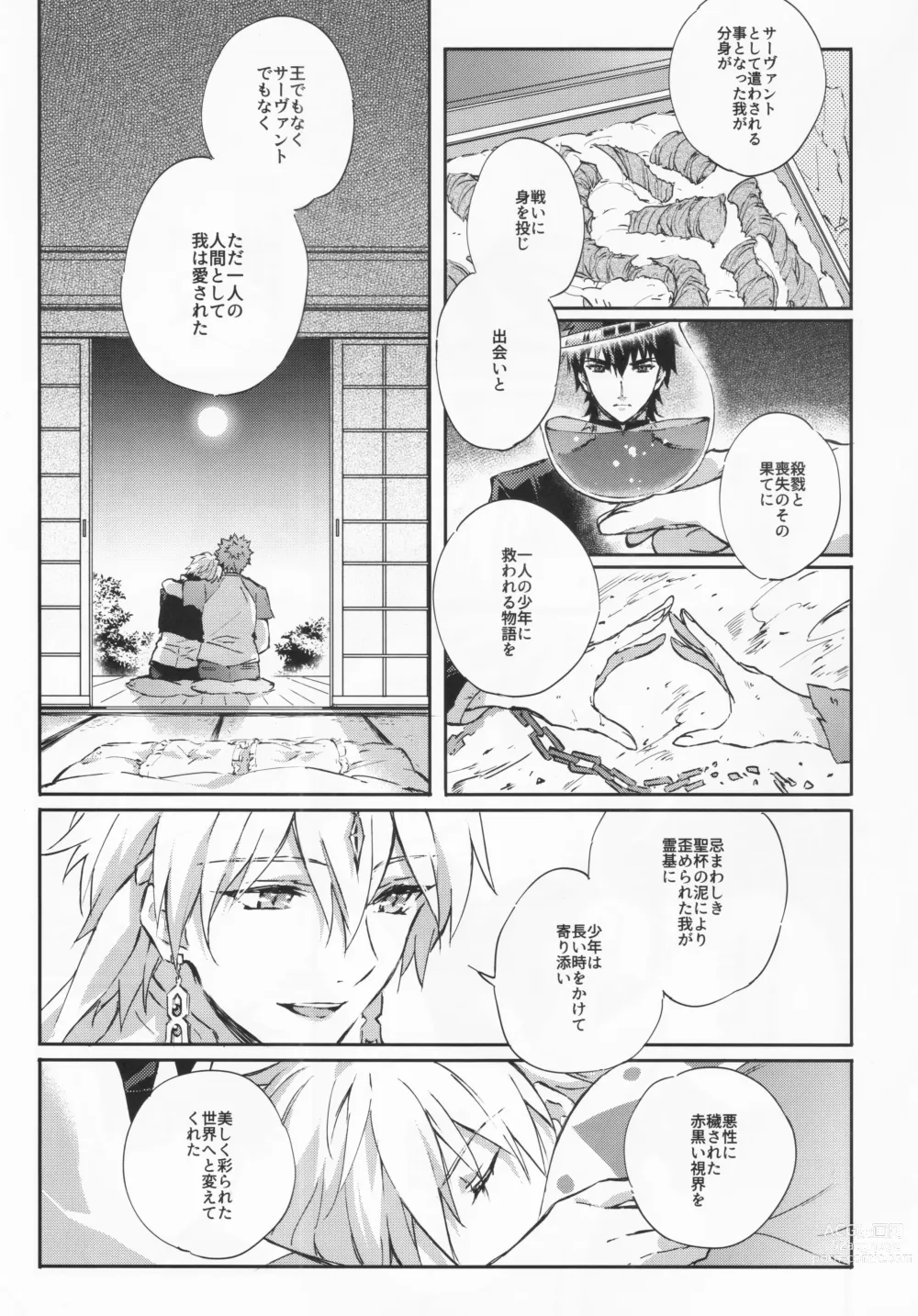 Page 19 of doujinshi STARDUST LOVESONG encore special story 2nd After 7 Days