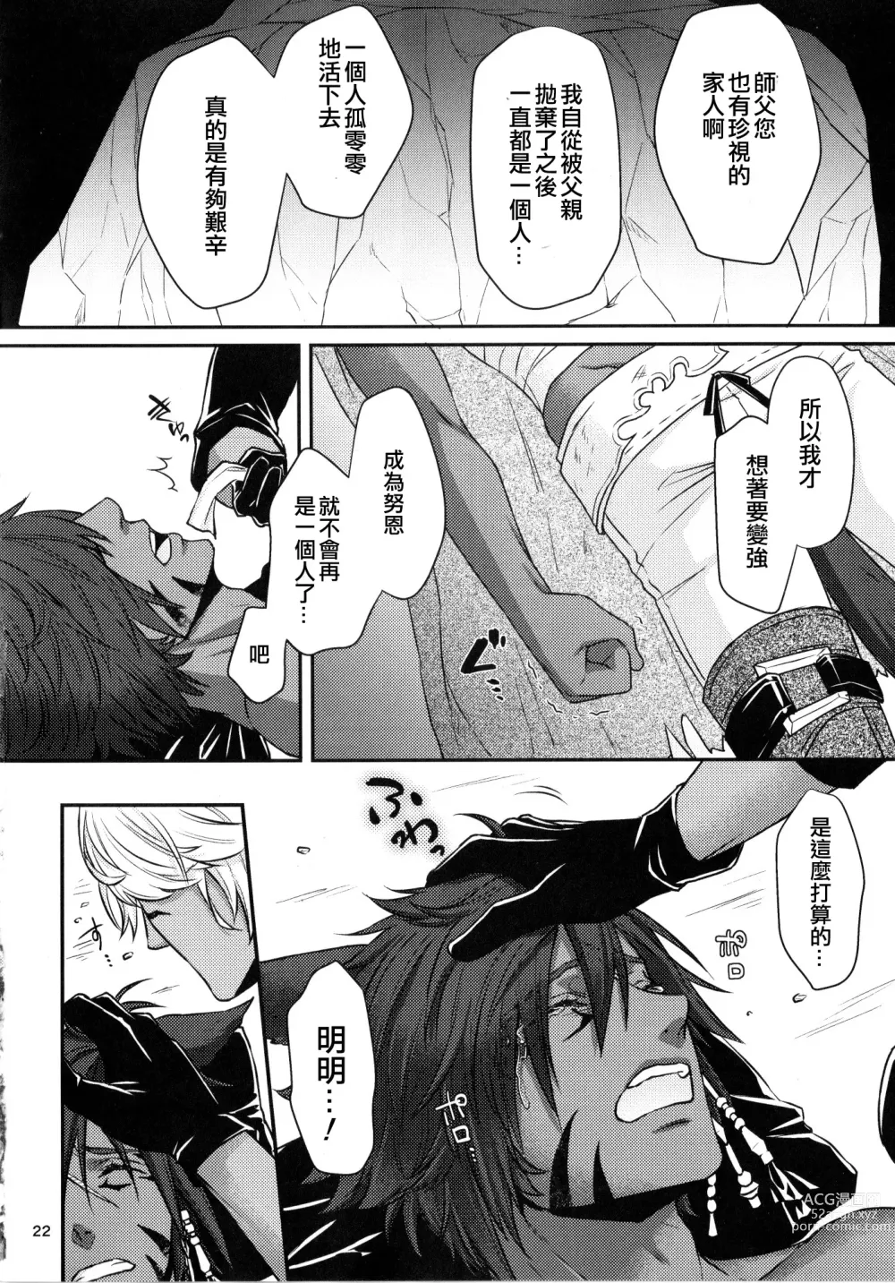 Page 21 of doujinshi 师父!我会努力的!!