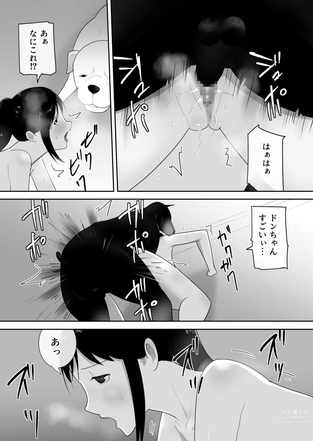 Page 30 of doujinshi Wagaya ni Inu ga Yattekita