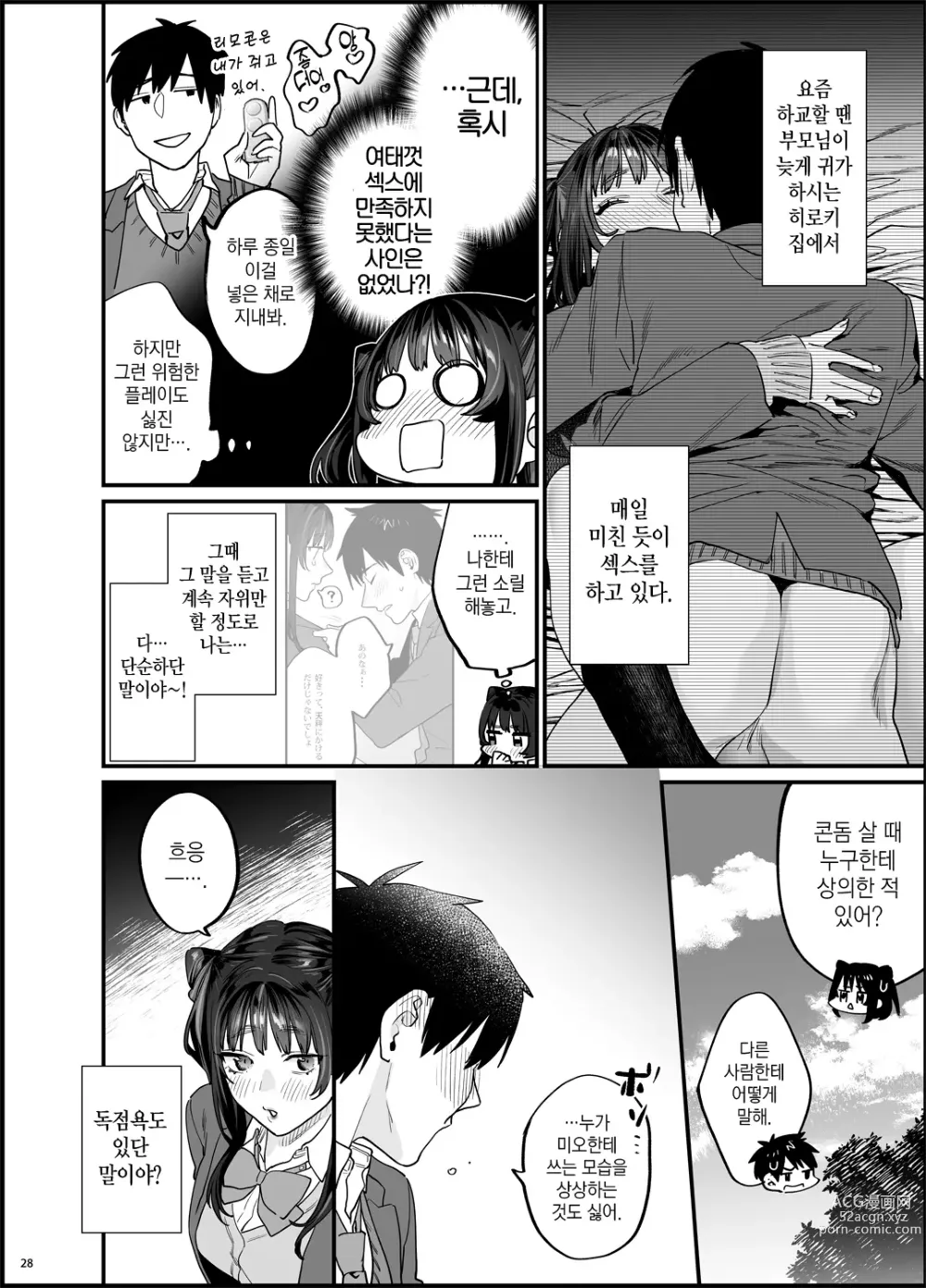 Page 29 of doujinshi 폭주여친은 발정기