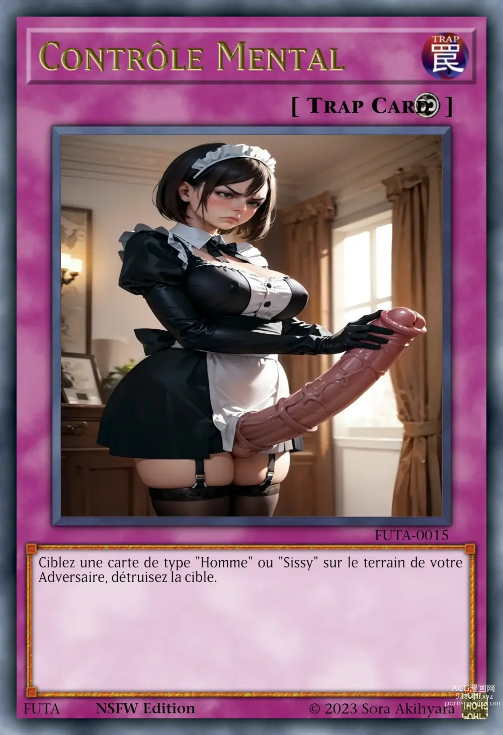 Page 15 of doujinshi Deck Yu-Gi-Oh Fan Cards - Futanari