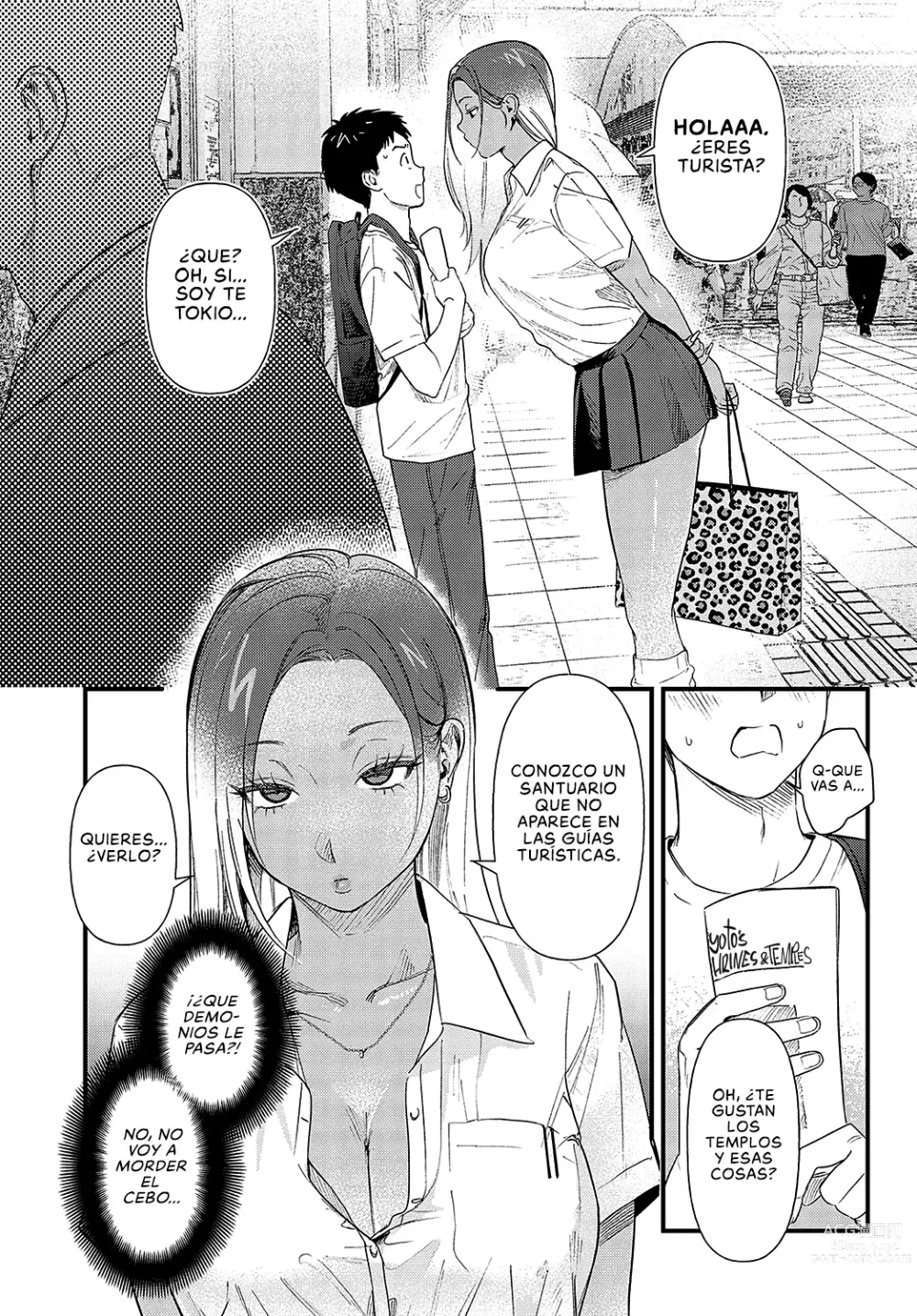 Page 5 of manga Me voy a Kioto!