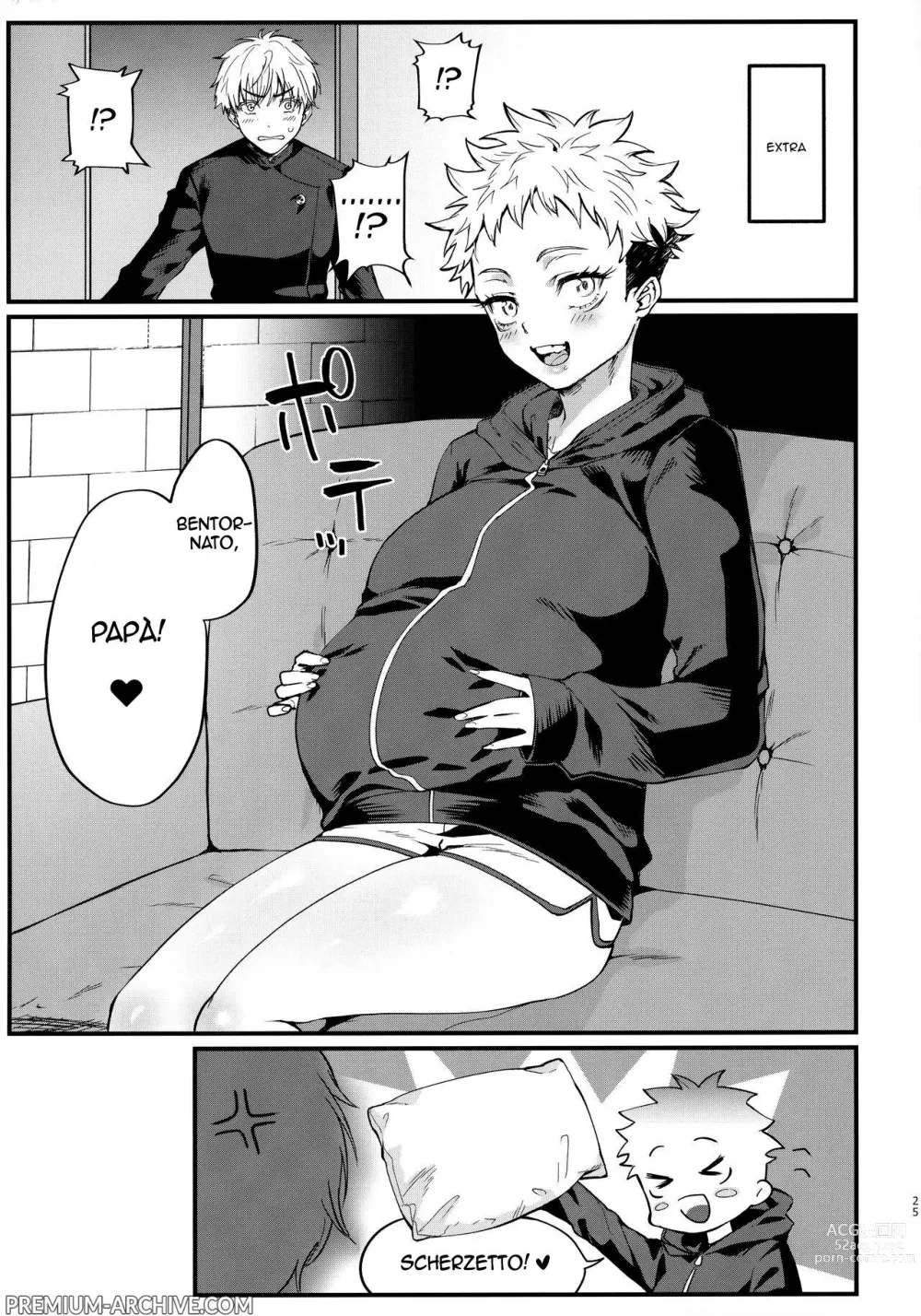 Page 24 of doujinshi Senpai, Facciamo un Figlio