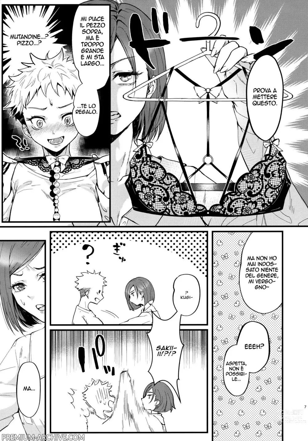 Page 6 of doujinshi Senpai, Facciamo un Figlio