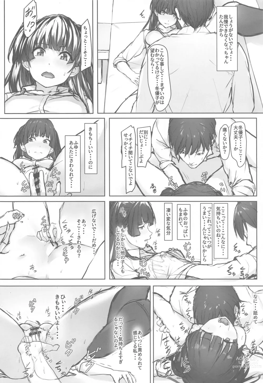 Page 9 of doujinshi Fuyu Mode OFF