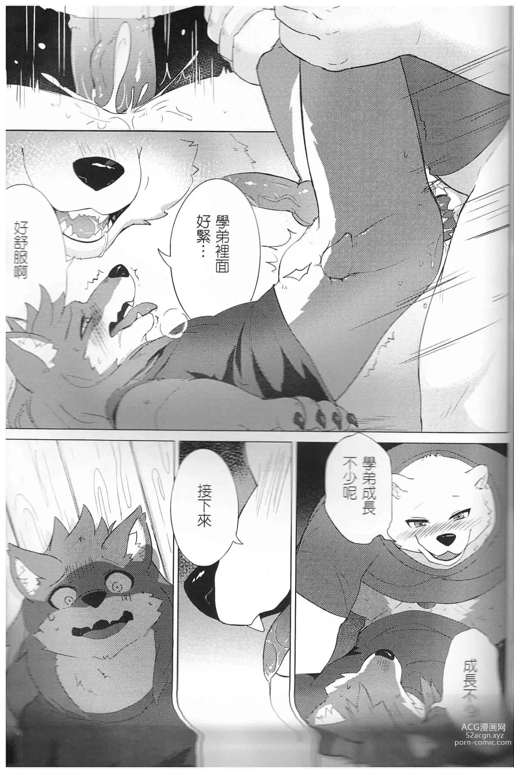 Page 15 of doujinshi 熊前辈的周末特训2