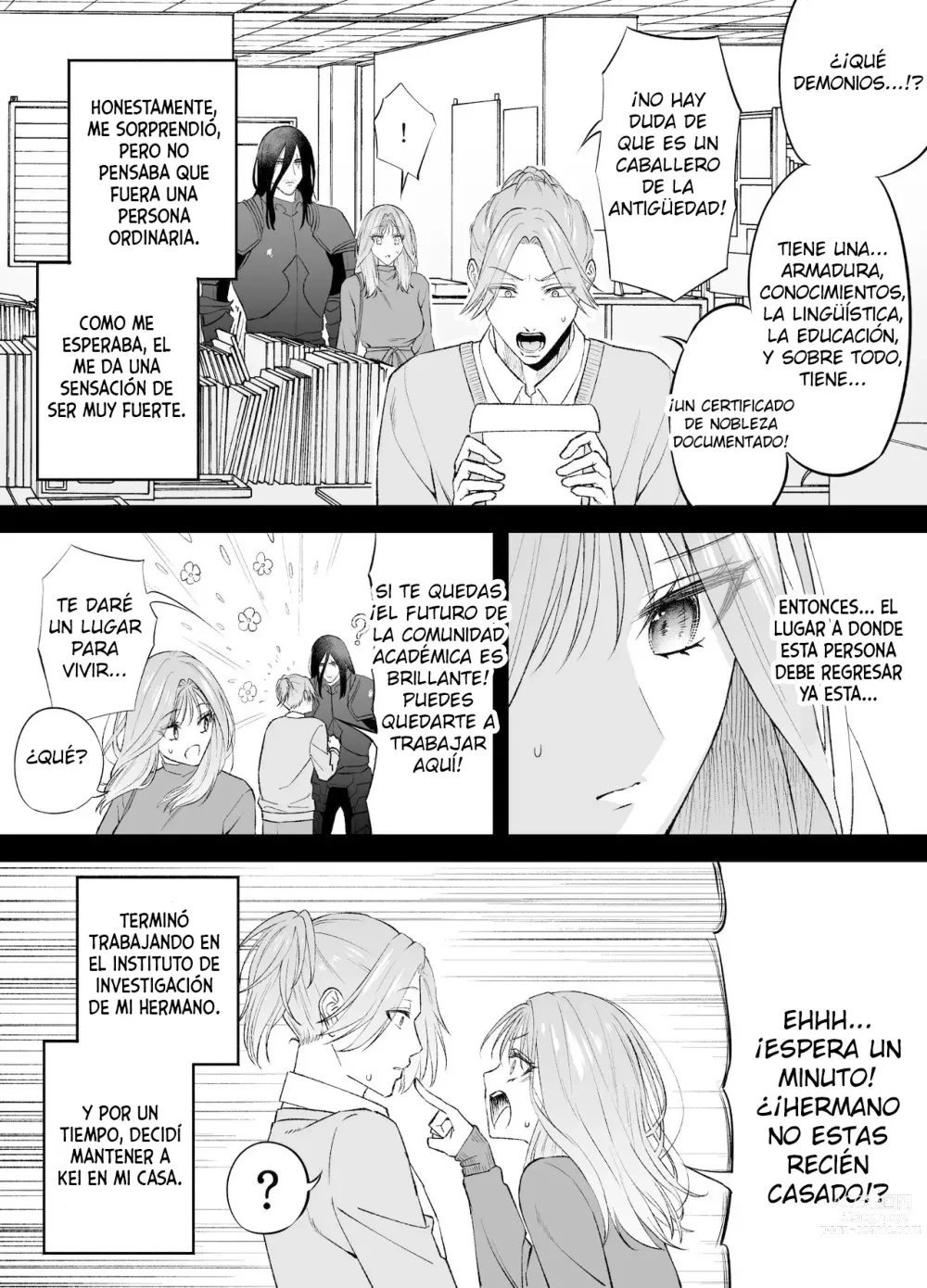 Page 16 of manga Un caballero, transmigrado al japón moderno