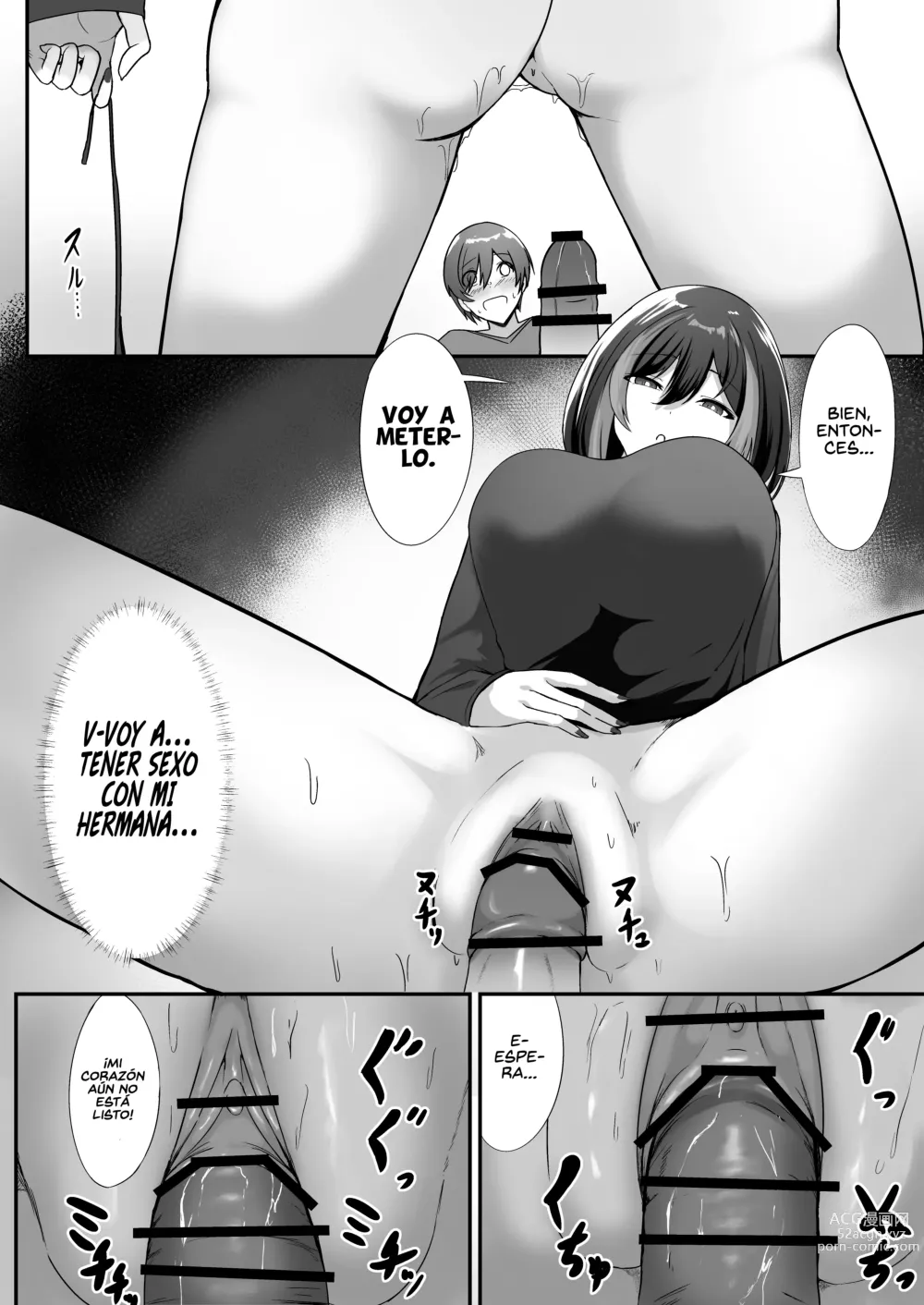 Page 12 of doujinshi La Historia de como fuí Cortejado por mi Hermana Mayor