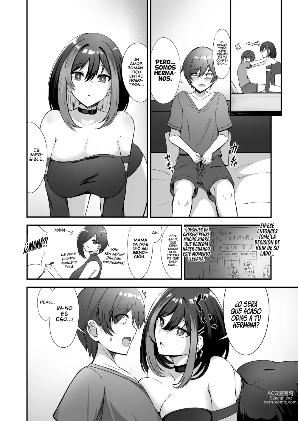 Page 6 of doujinshi La Historia de como fuí Cortejado por mi Hermana Mayor