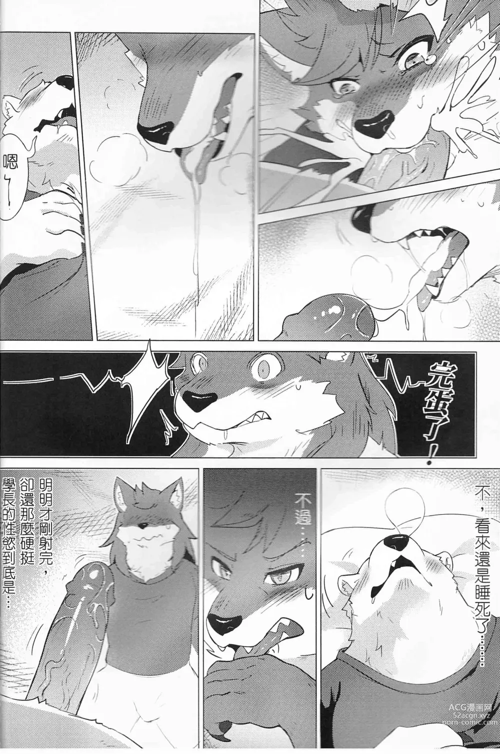 Page 12 of doujinshi 熊前辈的周末特训2