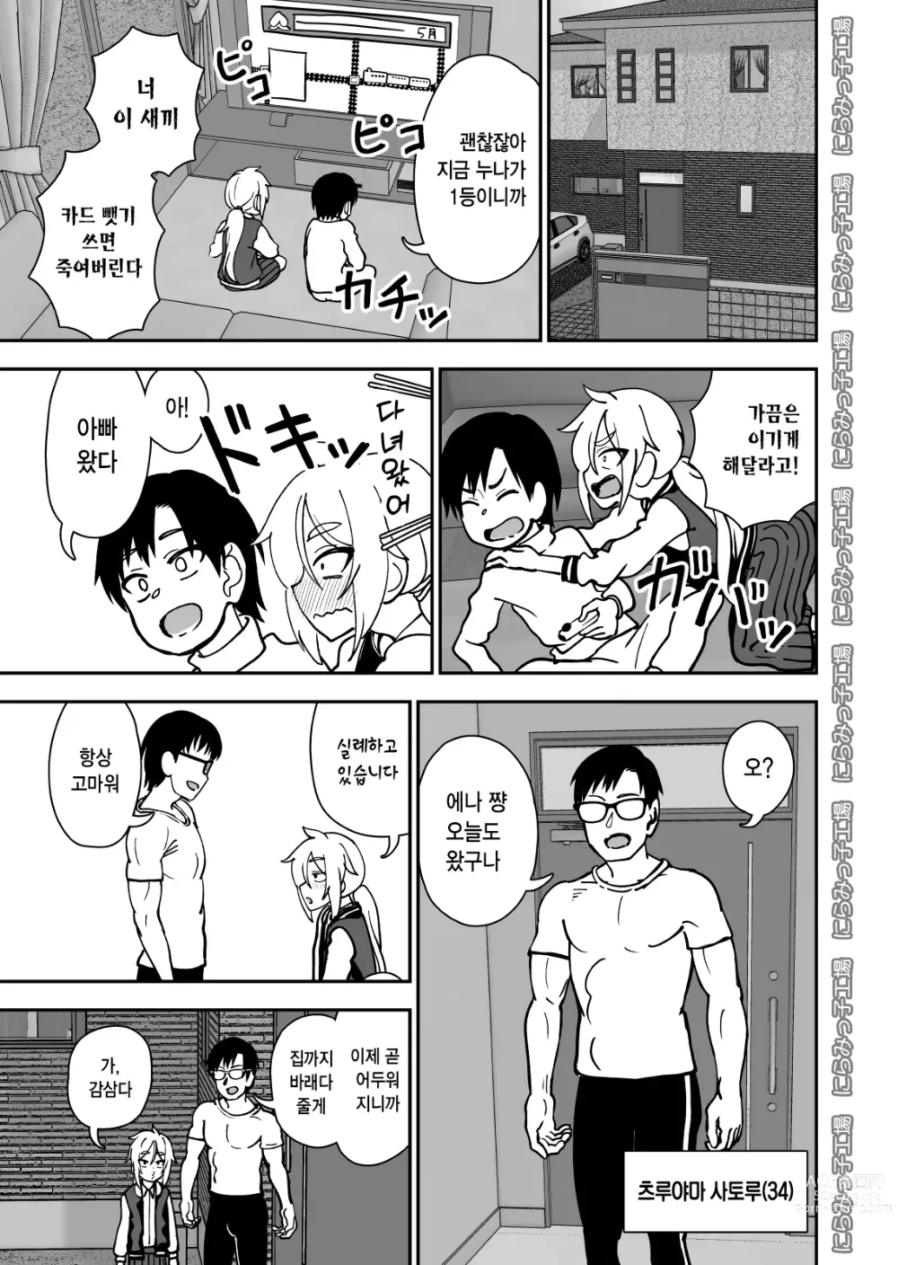 Page 3 of doujinshi 금발 로리 양아치와 사는 법