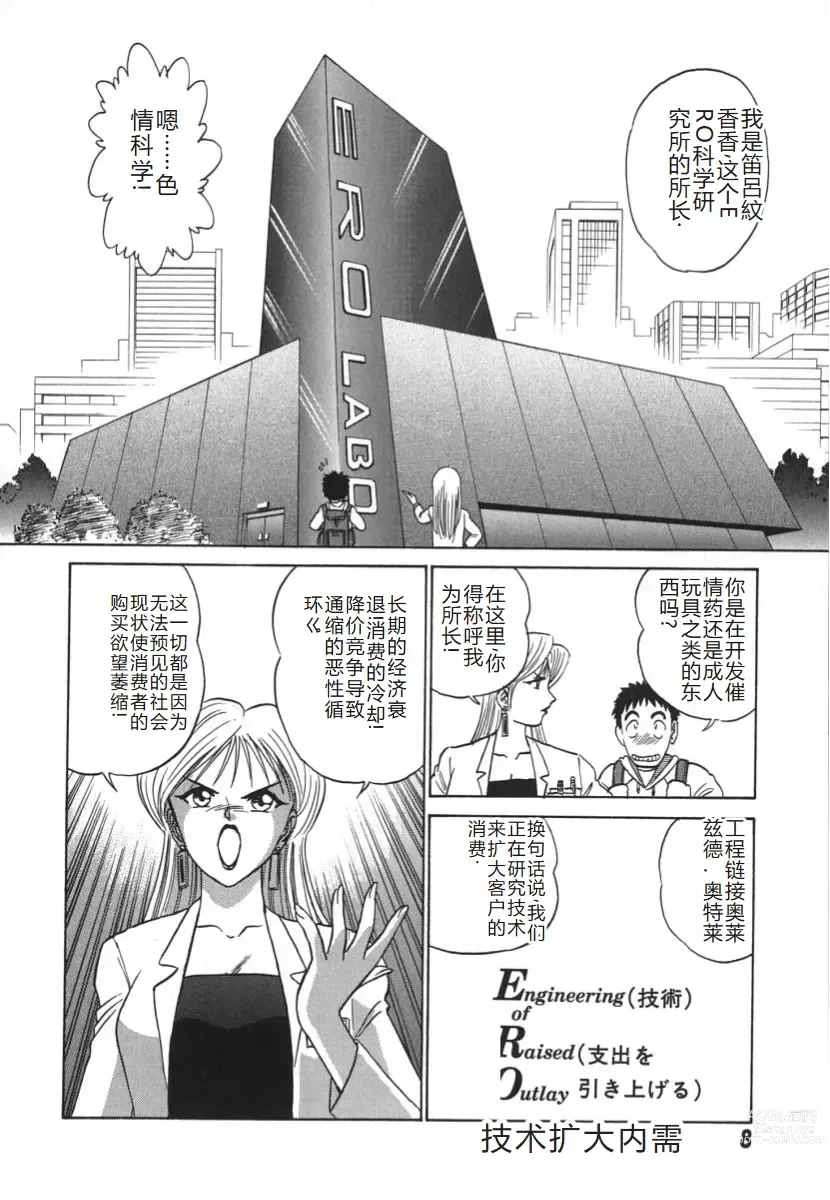 Page 15 of manga 科学的女体盛