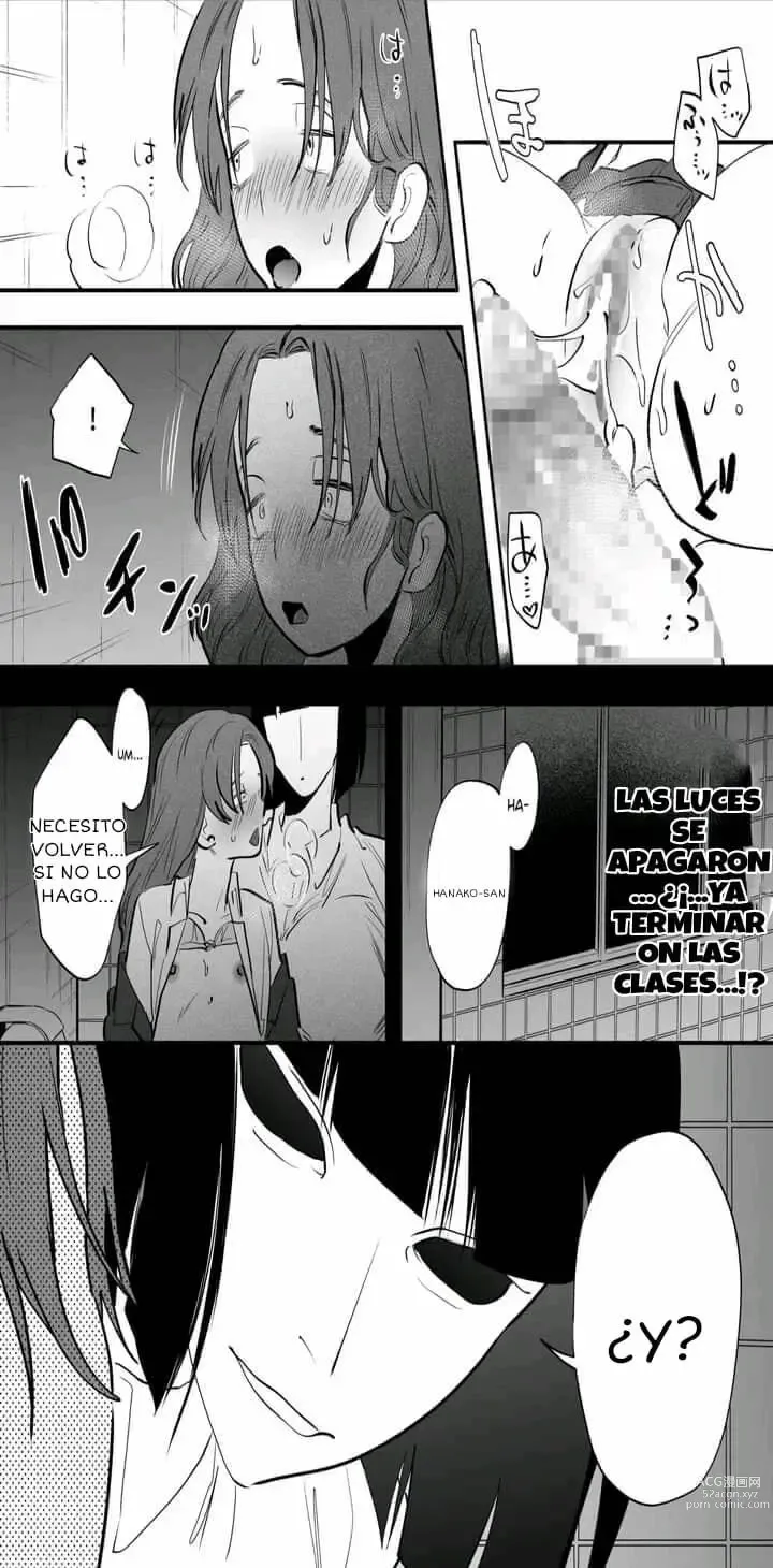 Page 16 of doujinshi Watashi to toire to futanari Hanako-san