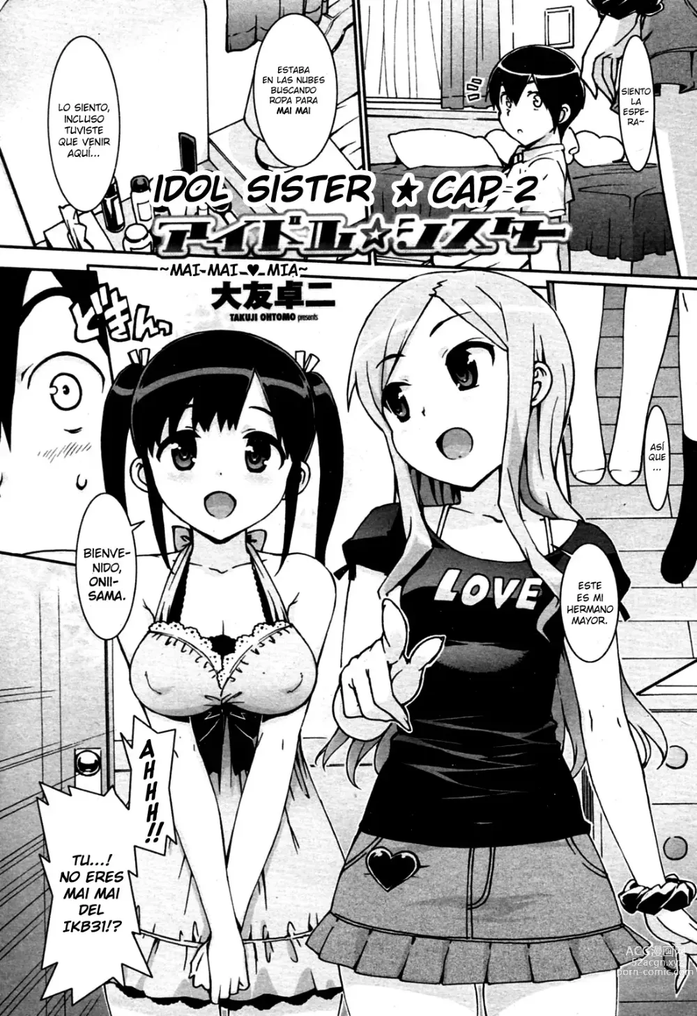 Page 24 of manga Idol Sister