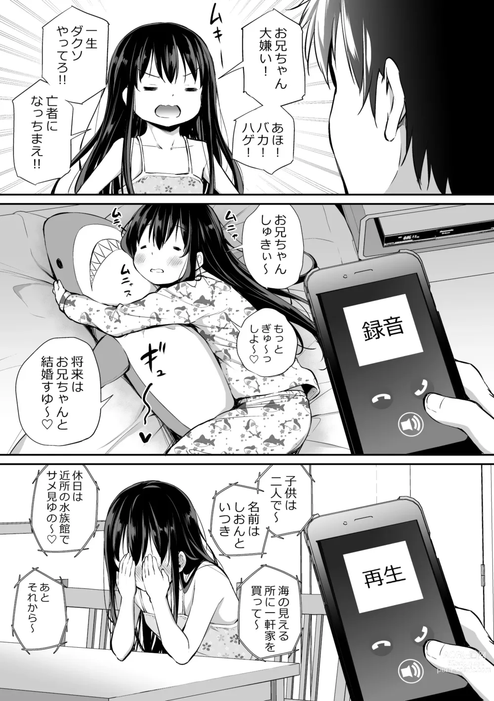 Page 43 of doujinshi Tsundere Imouto to no Nichijou