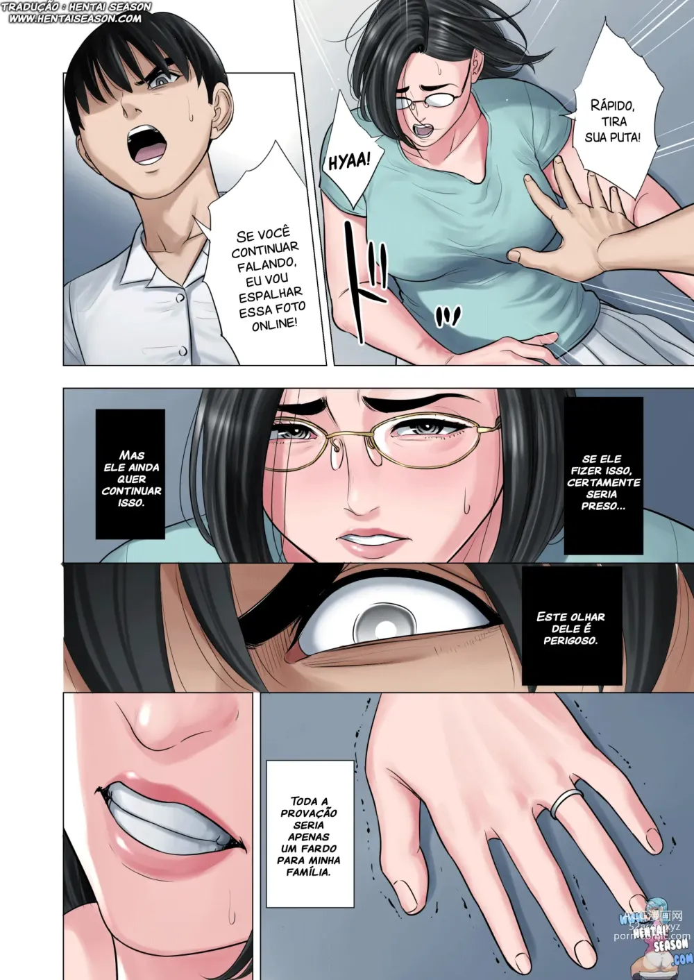 Page 29 of doujinshi Rinjin Soukan ~ Danchizuma to Danshi Gakusei no Ibitsu na Kankei ~