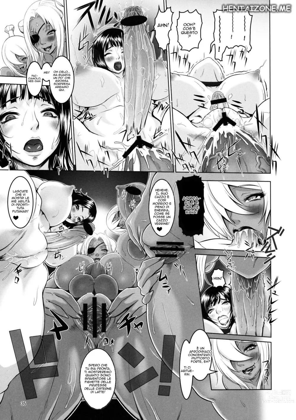 Page 31 of doujinshi La Pirata Futanari