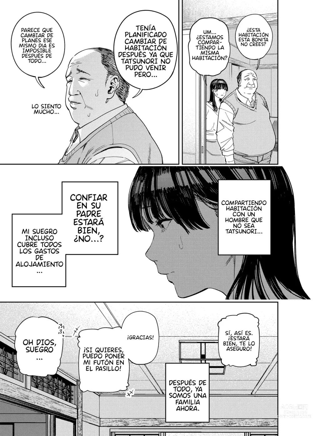 Page 14 of doujinshi Mi Esposa Yue Siendo Abrazada Por Su Suegro Parte 1