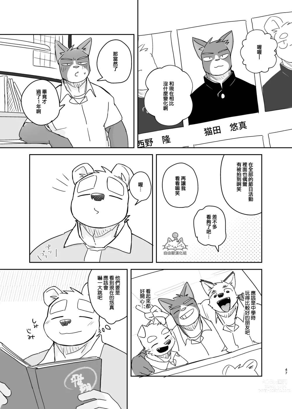 Page 47 of doujinshi 專屬你的幹勁開關