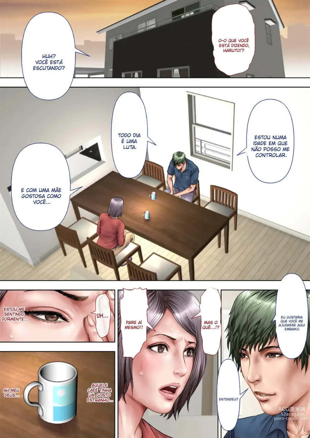 Page 5 of doujinshi Minha madrasta de estimação ~Dando Treinamento de Obediência ao lado de meu Pai Adormecido~