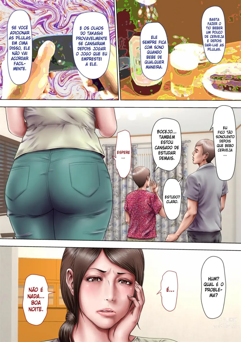 Page 8 of doujinshi A Tia Que eu Sempre Amei 2